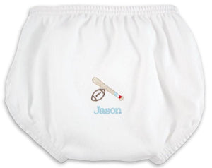 Personalized Rookie League Diaper Cover