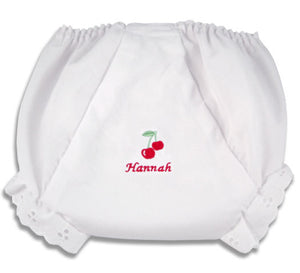 Personalized Sweet Cherry Diaper Cover